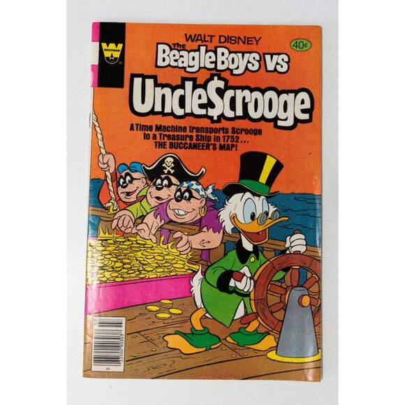 Walt Disney Whitman The Beagle Boys Vs Uncle Scrooge Comic Book 40¢ 1972 - Picture 2 of 13